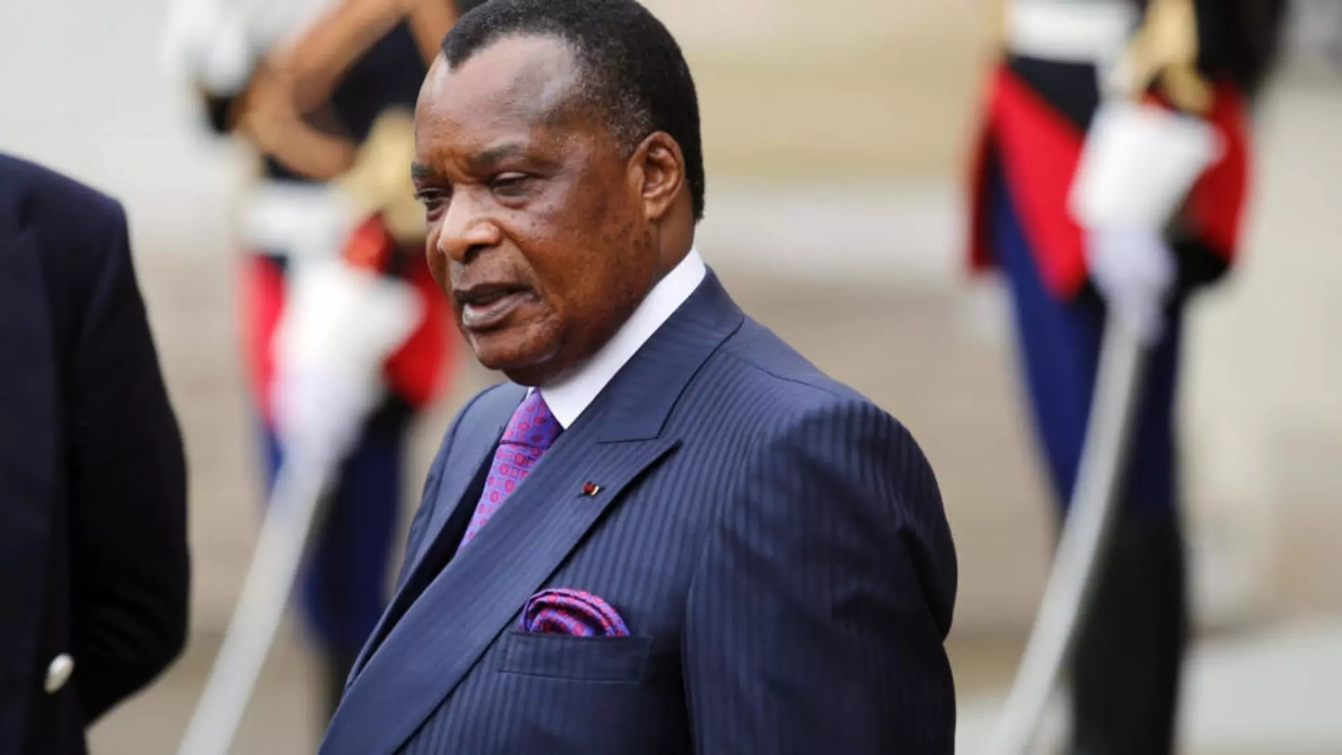 Denis Sassou-N'Guesso, en déplacement en RDC, s'entretient avec Félix Tshisekedi