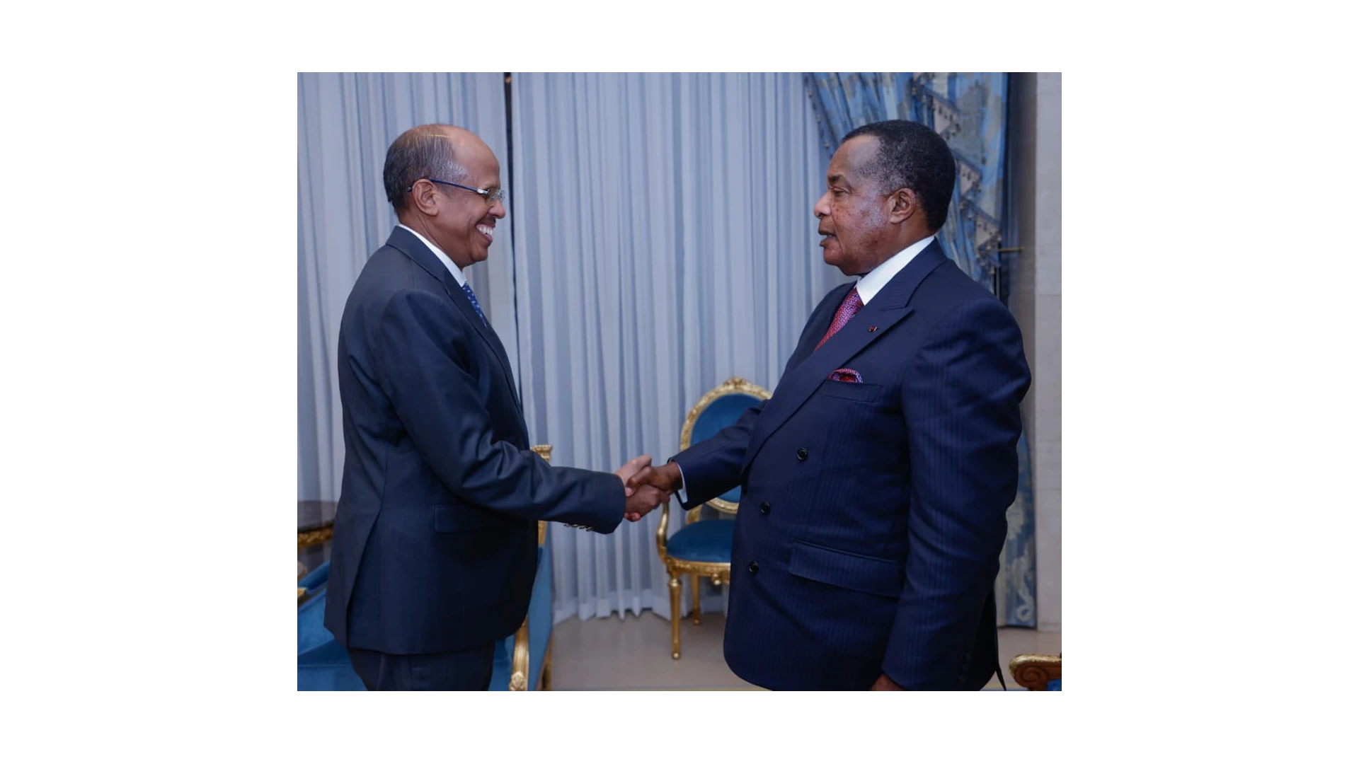 Mahmoud Ali Youssouf in Brazzaville