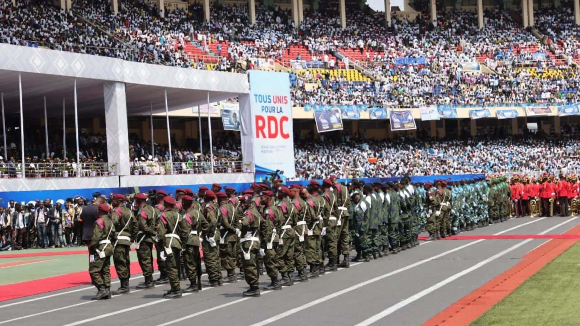 Félix Tshisekedi - A colorful swearing-in ceremony