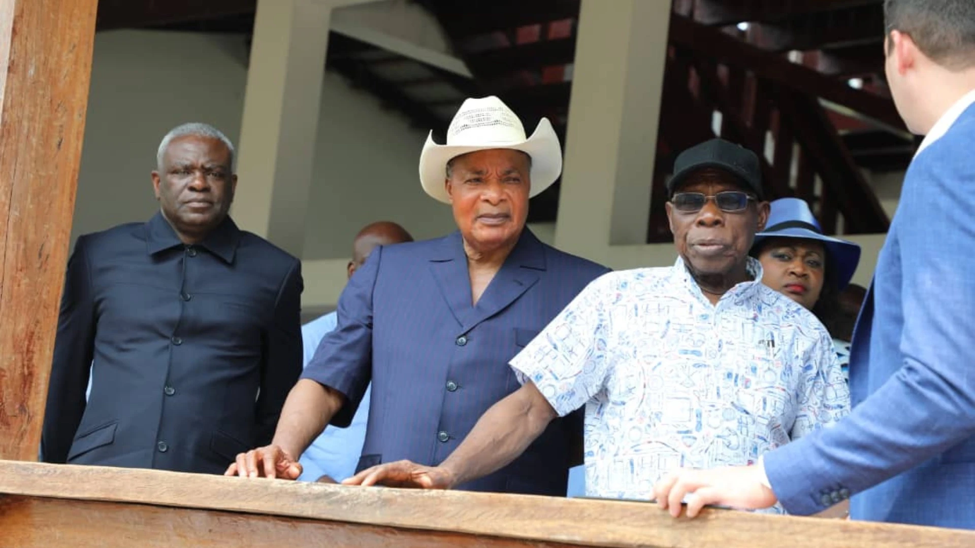 Meeting between Denis Sassou-N'Guesso and Olusegun Obasanjo